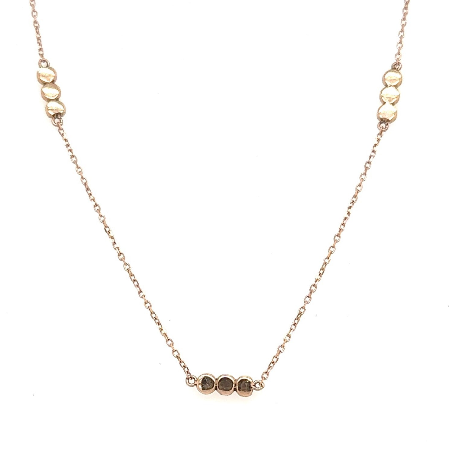 Signature 3 Dot Station Necklace (RN1842)