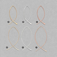 Pisces Earrings (E756/E757) - DanaReedDesigns