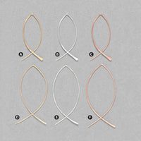 Pisces Earrings (E756/E757) - DanaReedDesigns