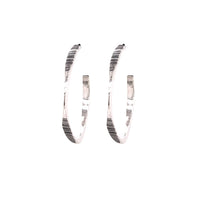 Small Forward Facing Mobius Earrings (RE1715)