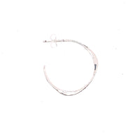 Small Forward Facing Mobius Earrings (RE1715)