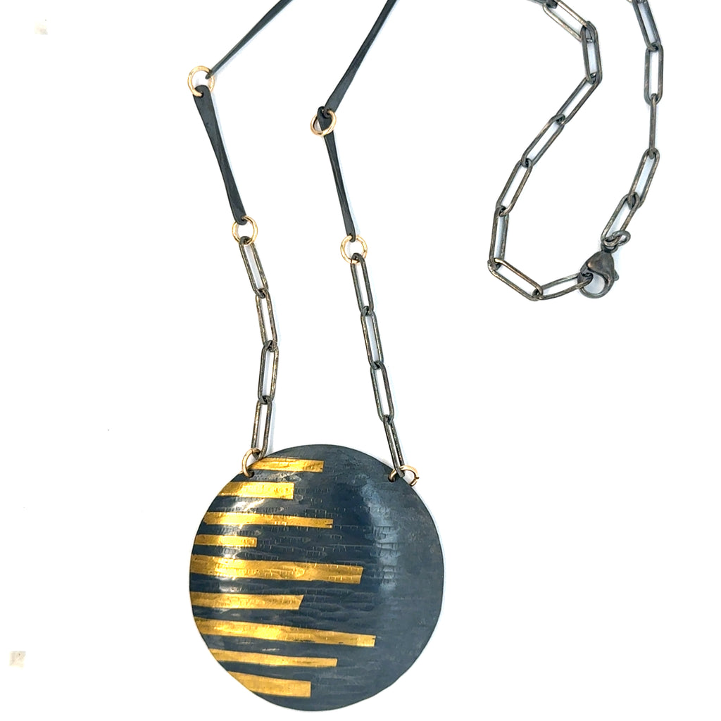 Lined Horizontal Necklace – Dana Reed Designs