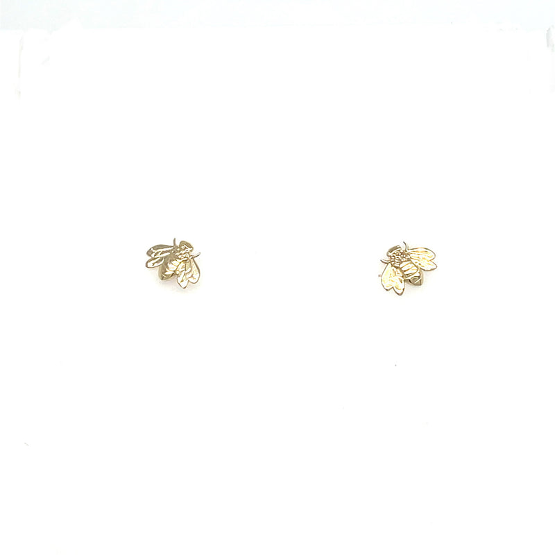 Bumblebee post earrings