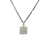Diamond Dogtag Necklace  (N115Sd)