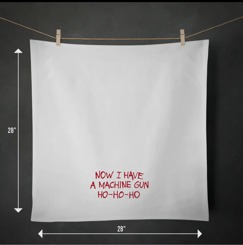 Die Hard Tea Towels