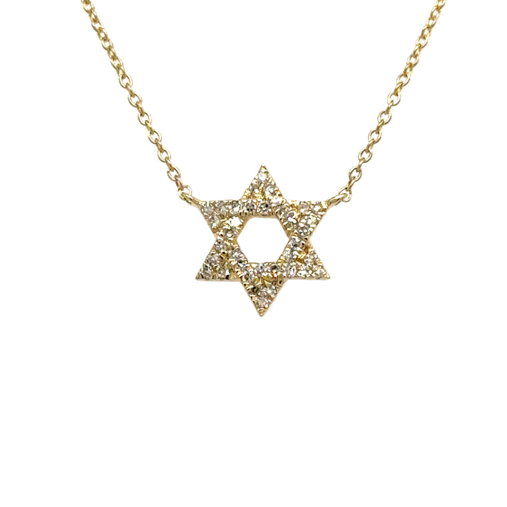 Petite Diamond Star of David - RN2210KYD – Dana Reed Designs