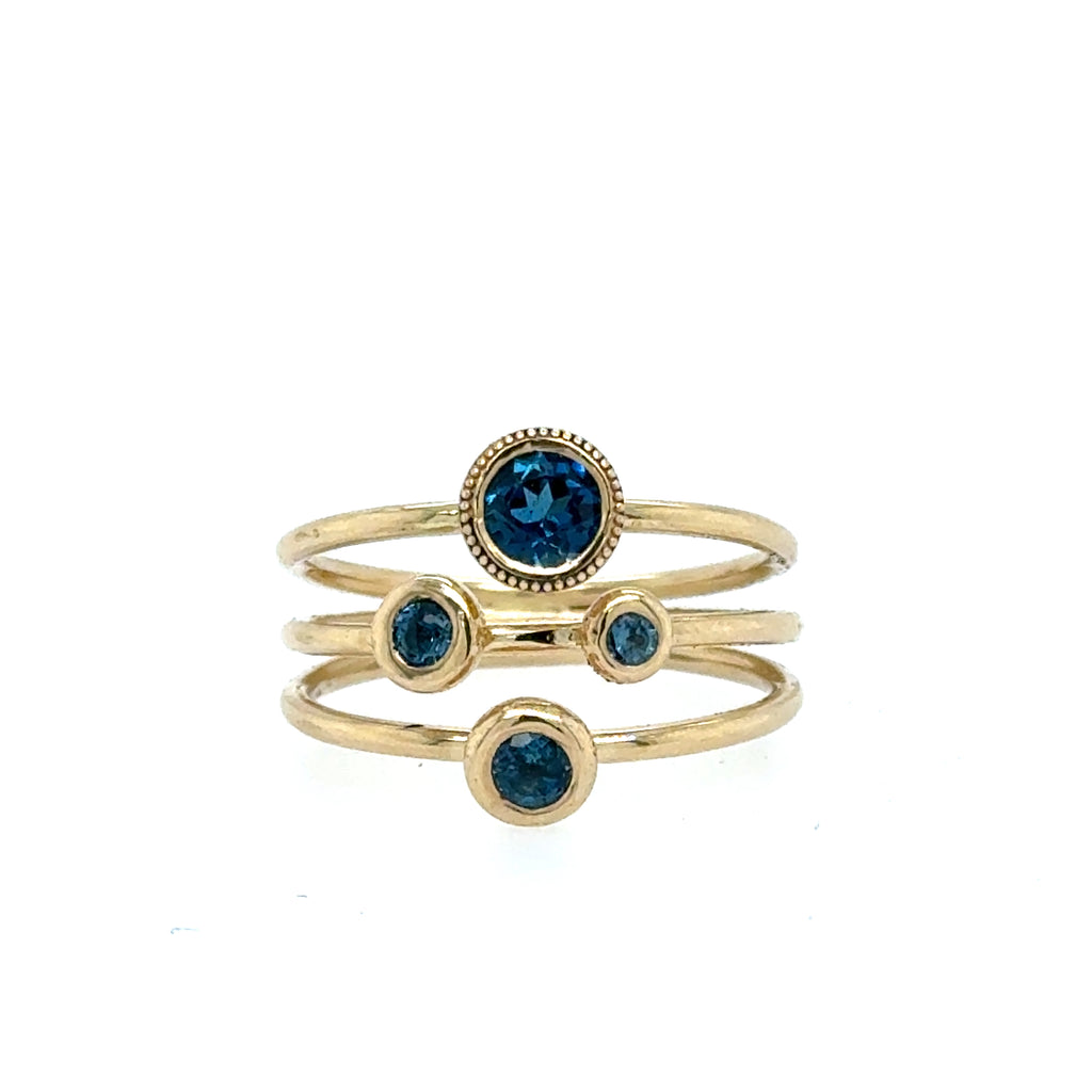 London Blue Topaz Ring – Dana Reed Designs