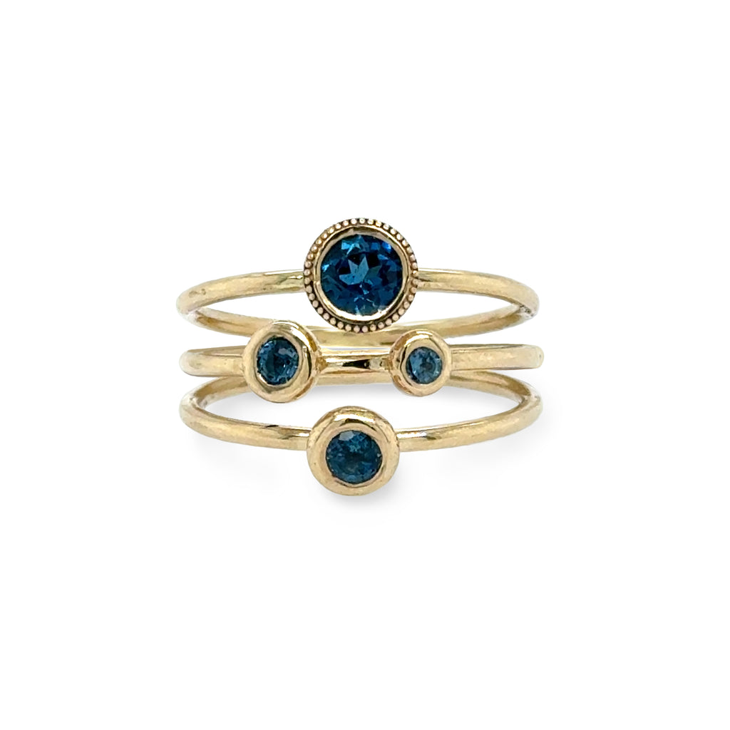 London Blue Topaz Ring RR503KY – Dana Reed Designs