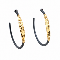 Medium Eclipse Hoop Earrings