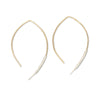 Wrapped Cleff Earrings  (E1087/E1088)