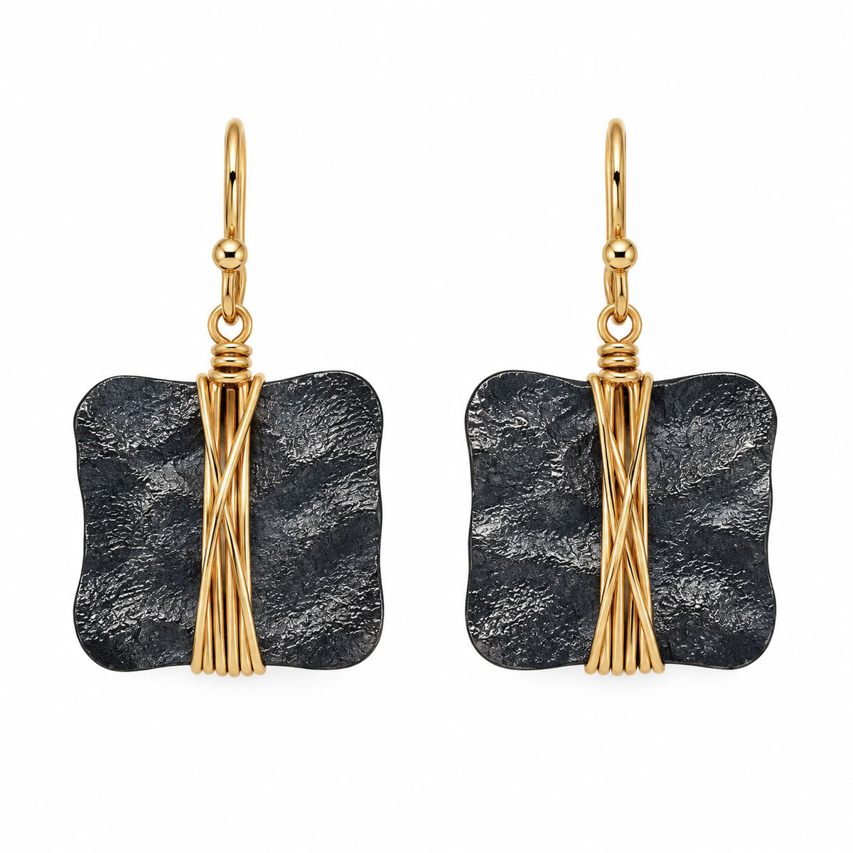 Funky Square Earrings