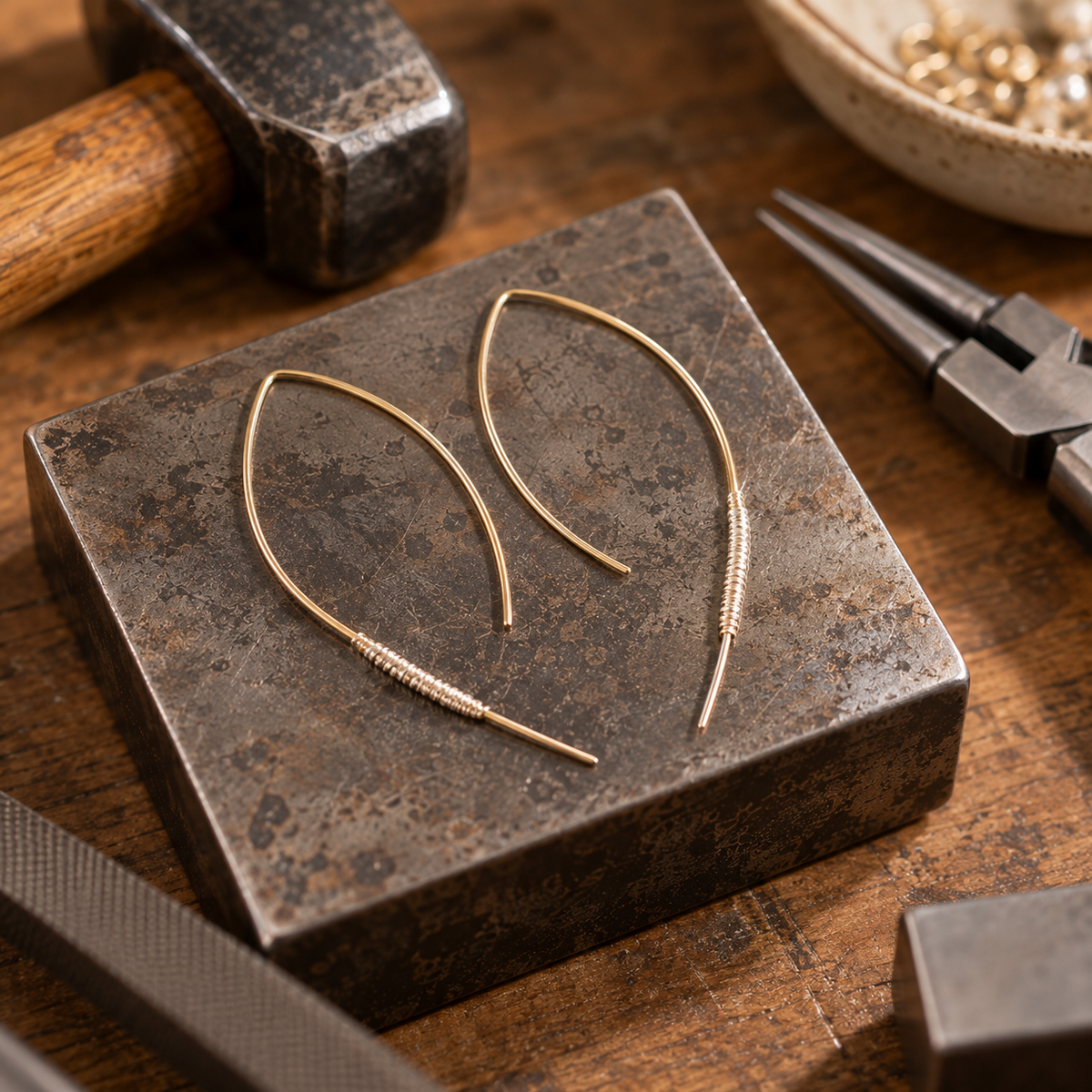 Wire Threader Earrings Workshop