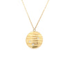 14K Gold Birch Pod With Diamonds Necklace - RN2045KY