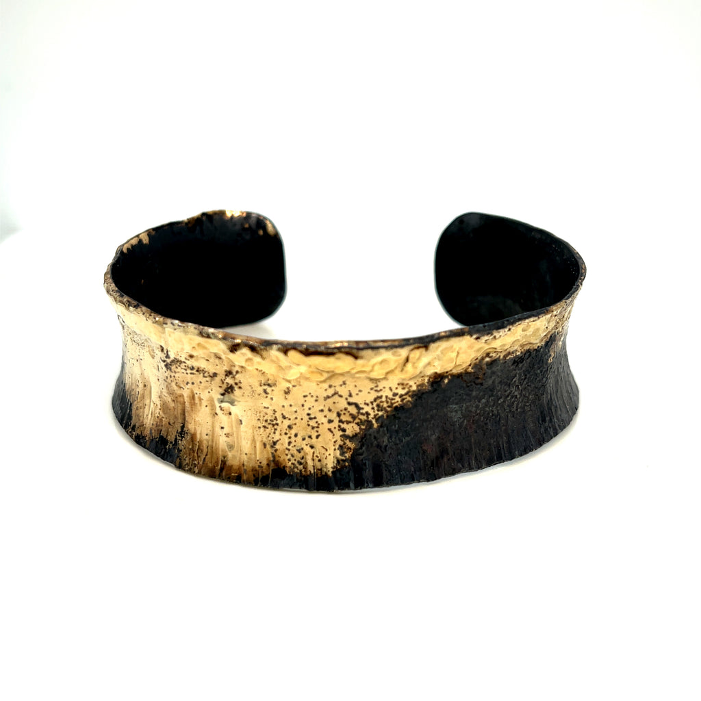 Polsino Oro Immerso - Gold Dipped Cuff Bracelet – Dana Reed Designs
