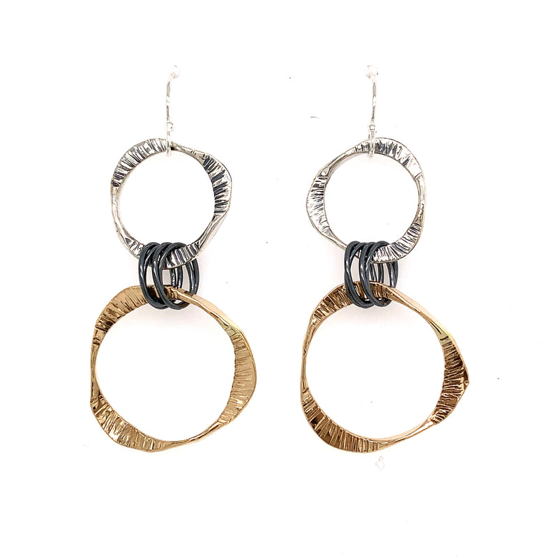 Mobius Harmony Hoops (E1711) - DanaReedDesigns