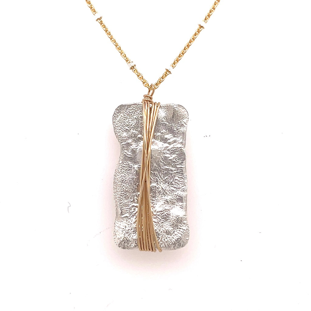 Funky Rectangle Necklace (RN704)