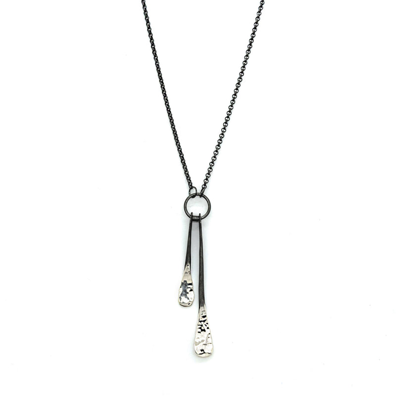 Double Satin Shiny Bars Necklace N1731 – Dana Reed Designs