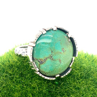 Turquoise ring (R405) - DanaReedDesigns