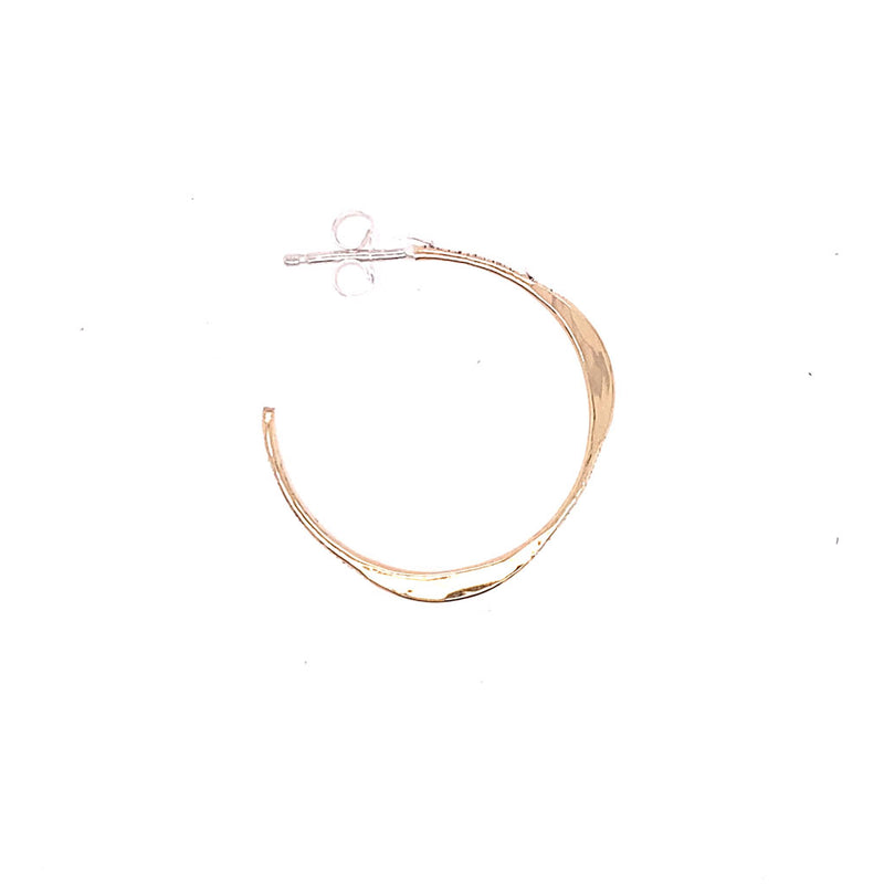 Small Forward Facing Mobius Earrings (RE1715)