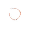 Small Forward Facing Mobius Earrings (RE1715)