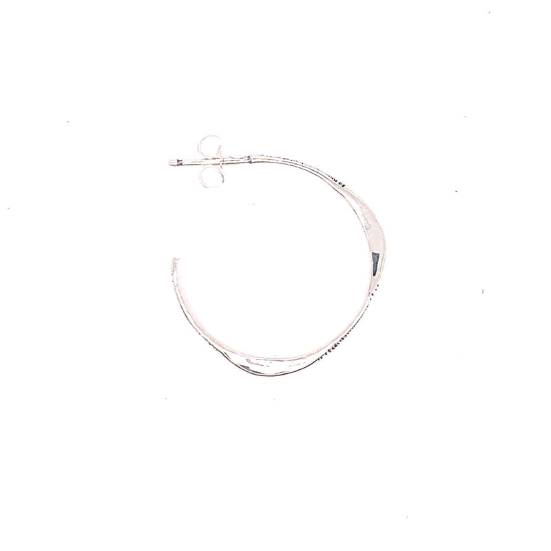 Small Forward Facing Mobius Earrings (RE1715)