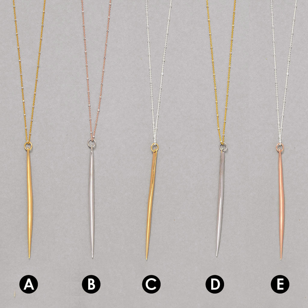 Buy Gold Spike Necklace Online In India - Etsy India