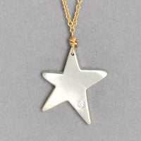 Diamond Star Necklace  (N1273MGd) - DanaReedDesigns