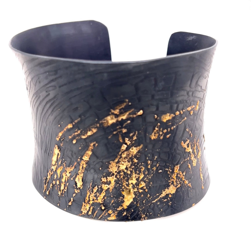 Gilded Splatter Cuff – Dana Reed Designs