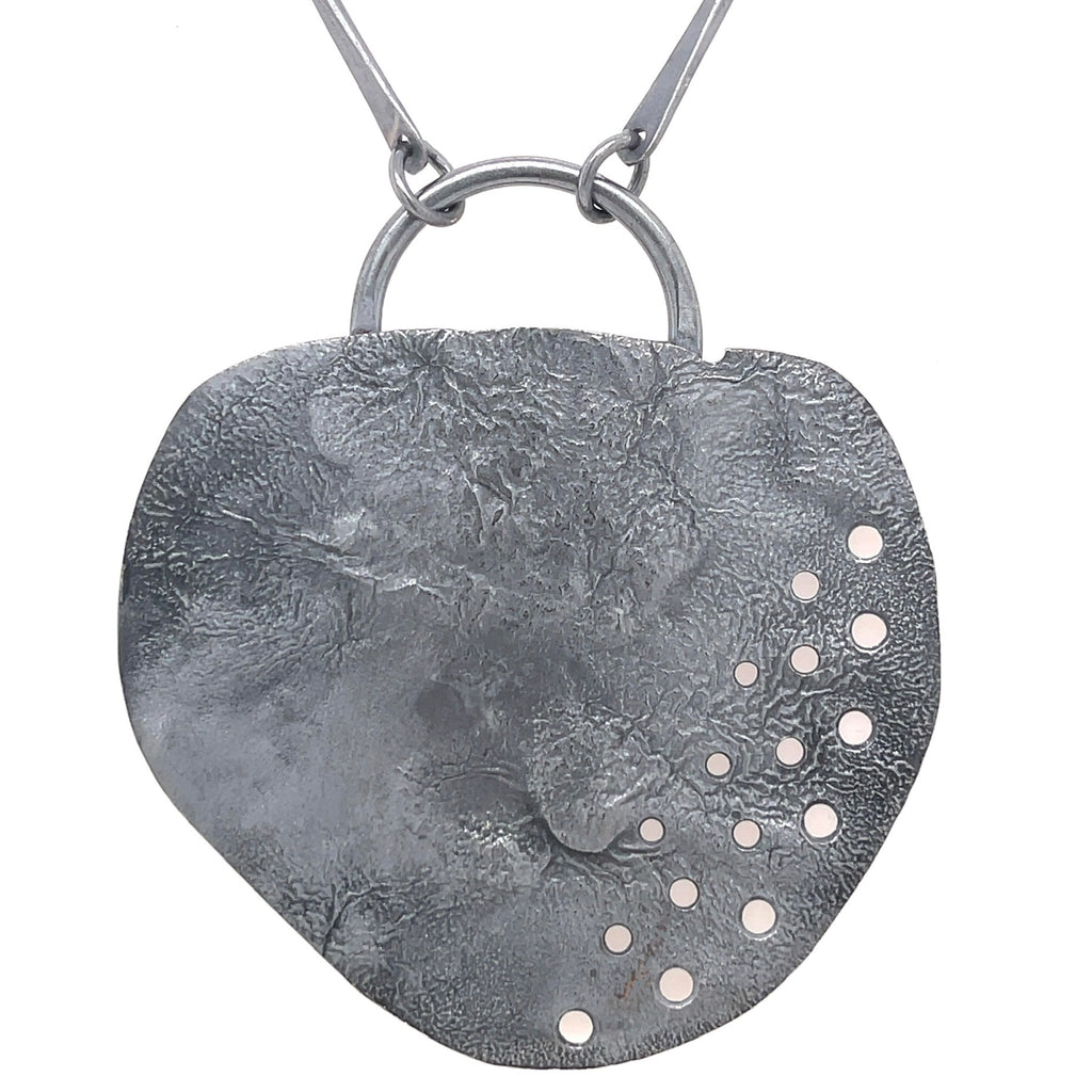 Concrete Ovid Hole Necklace - N2053ox – Dana Reed Designs