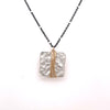 Funky Square Necklace (N596)