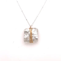 Funky Square Necklace (N596)